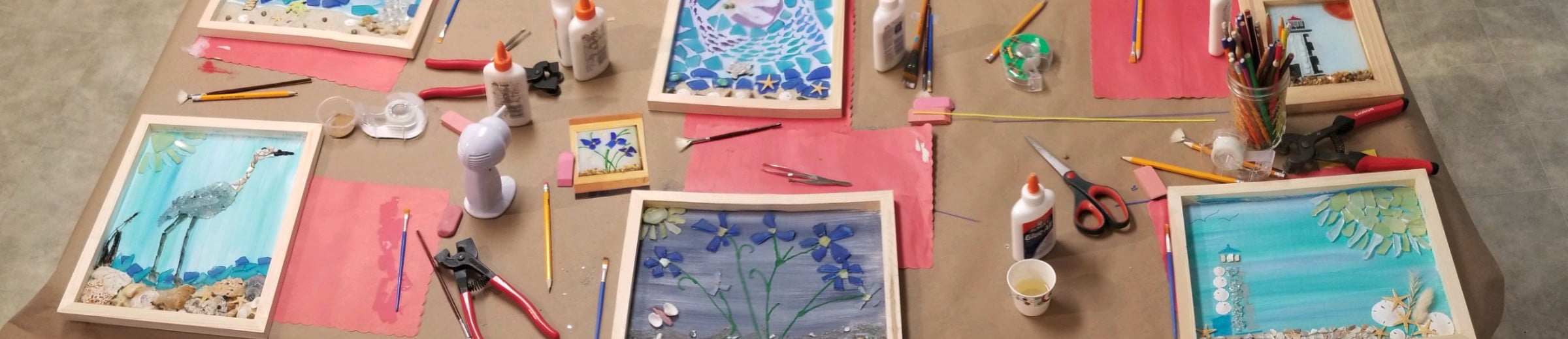 Art Classes on St. George Island Florida at Art of Glass