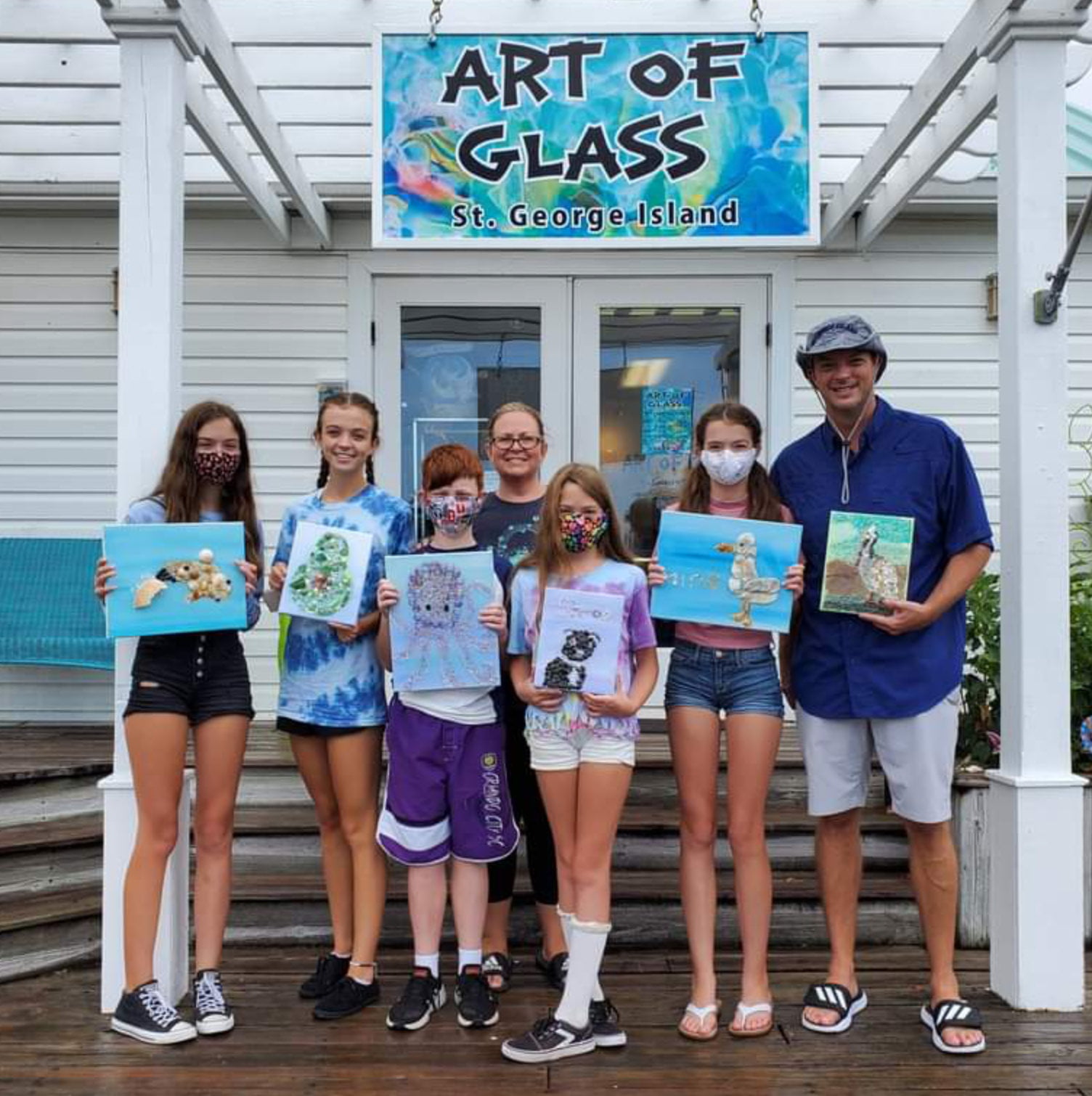 Fun indoor activity on St. George Island Florida