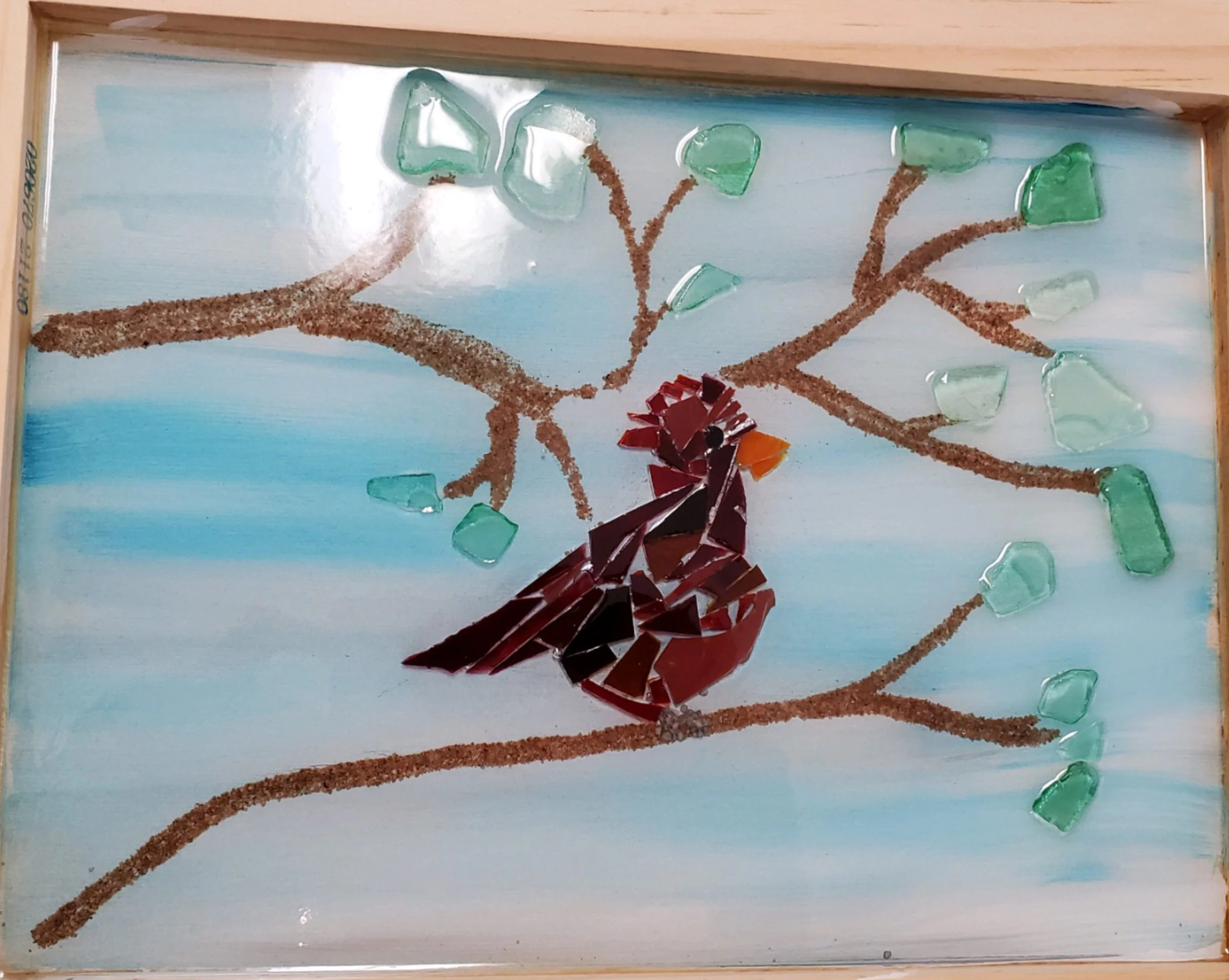 Bird on tree branch